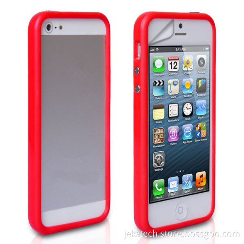 Solid Color Bumper Case for iPhone 5